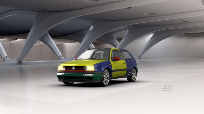 Illustration for article titled 3DT - Harlequin Golf Edition